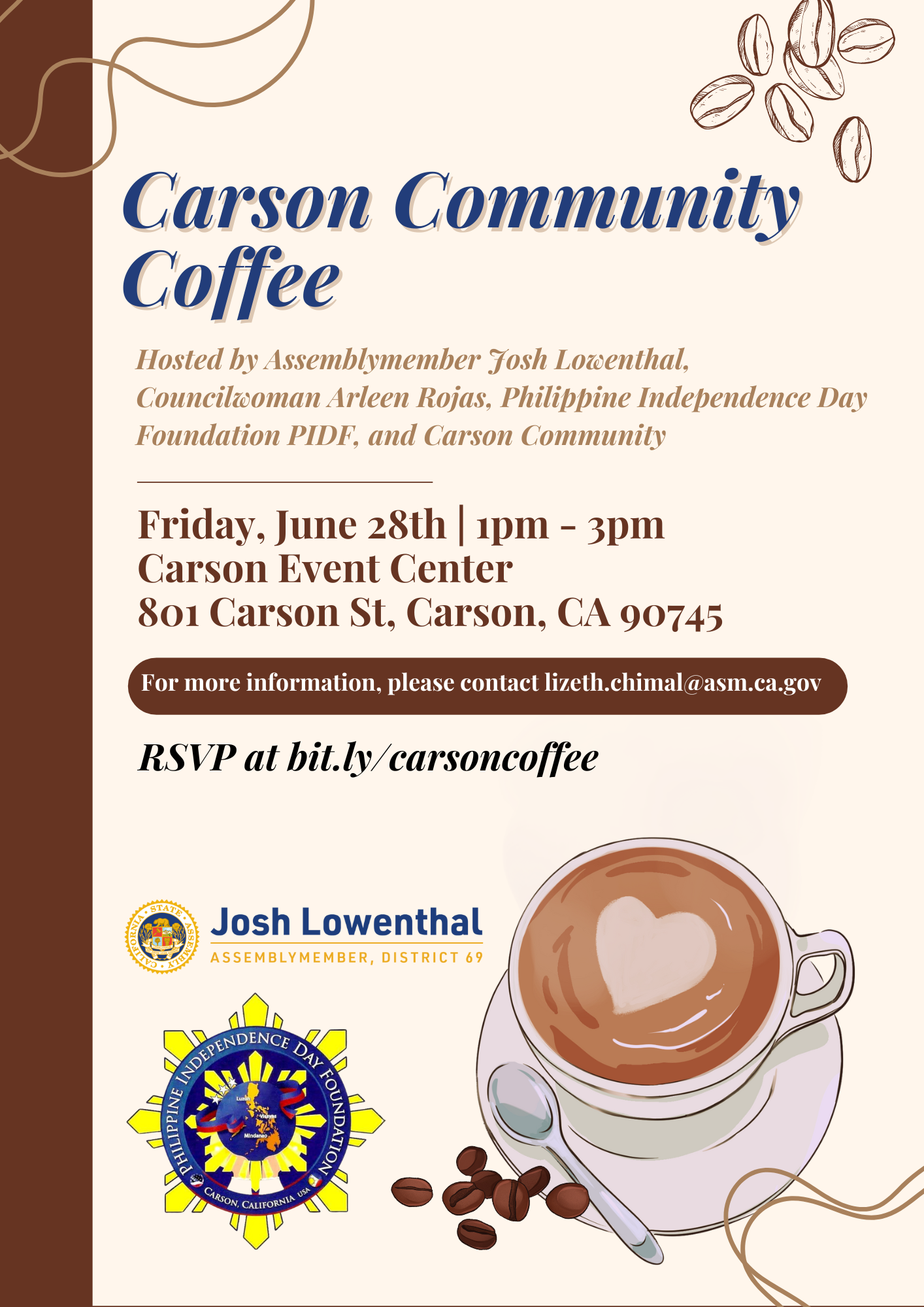 Community Coffee with Councilwoman Arleen Rojas 