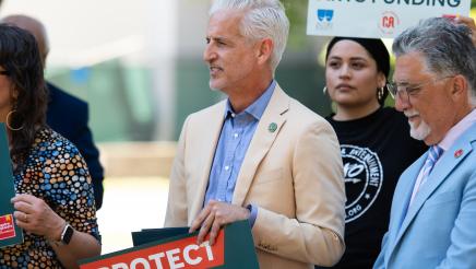 Arts Funding Rally