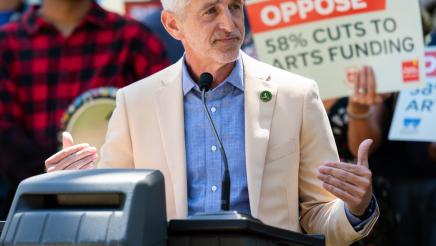 Arts Funding Rally