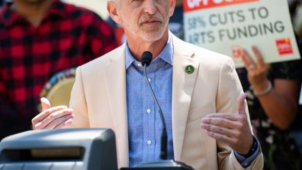 Arts Funding Rally