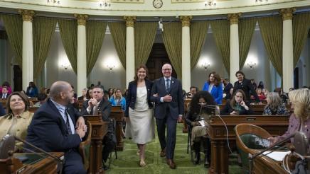 Woman of the Year Ceremony on Assembly Floor 