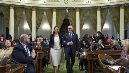 Woman of the Year Ceremony on Assembly Floor 