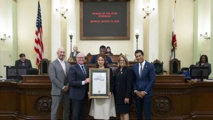 Woman of the Year Ceremony on Assembly Floor 