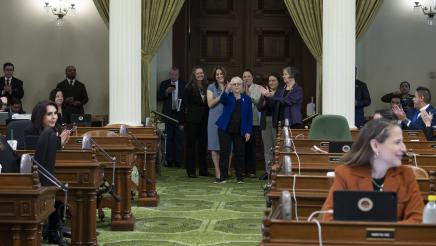 Port of Long Beach Guests on Assembly Floor 